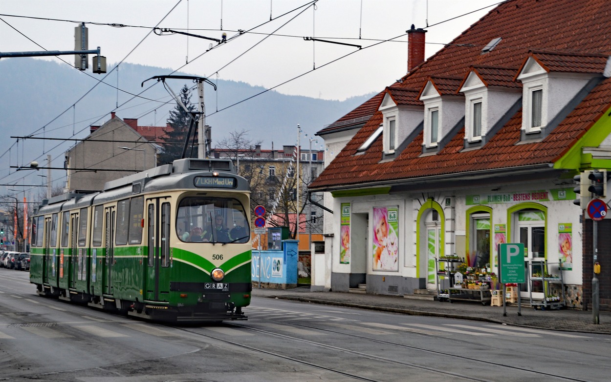 Strab-Baustelle Graz Alte-Post-Straße