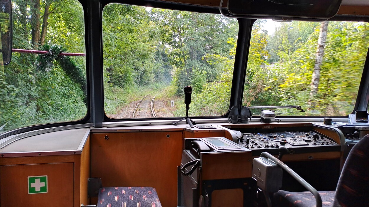 Granitbahn Gegner Demonstration