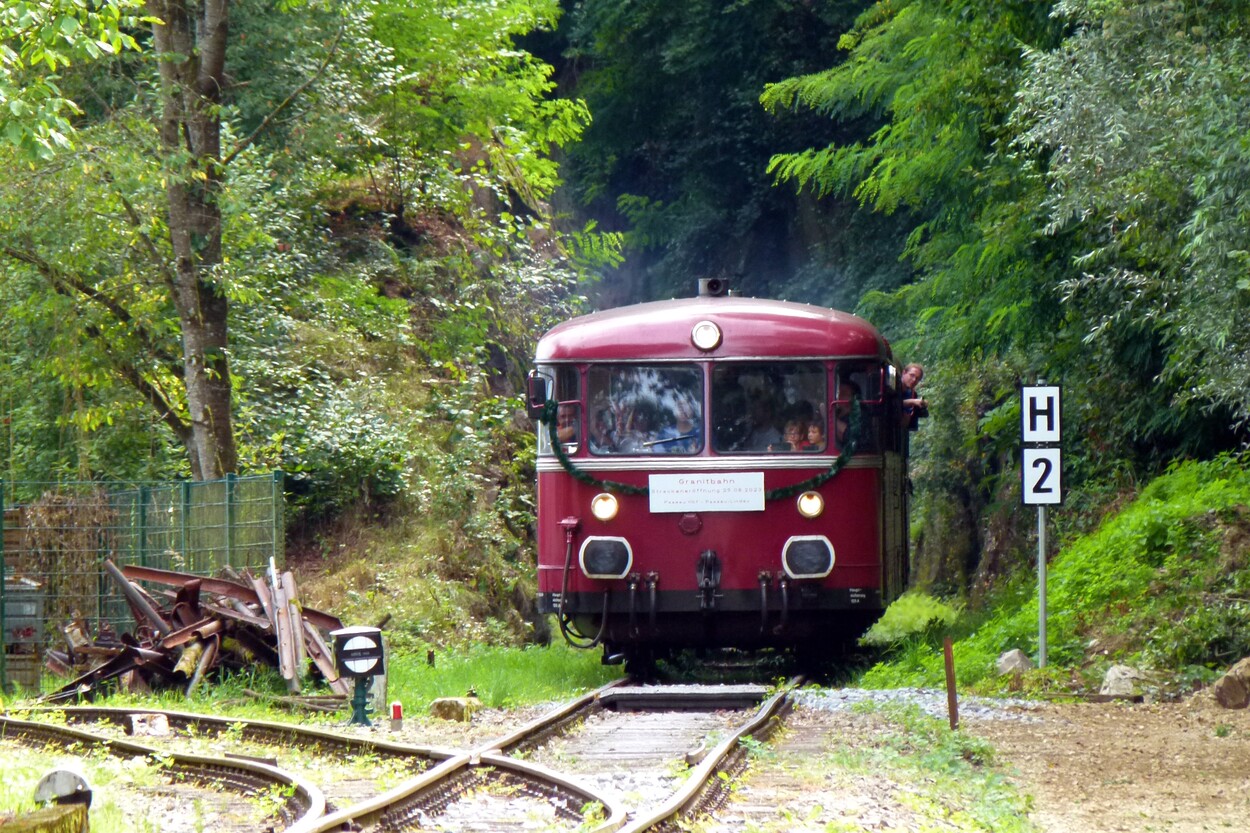 25.08.2023 Eröffnungsfahrt Granitbahn