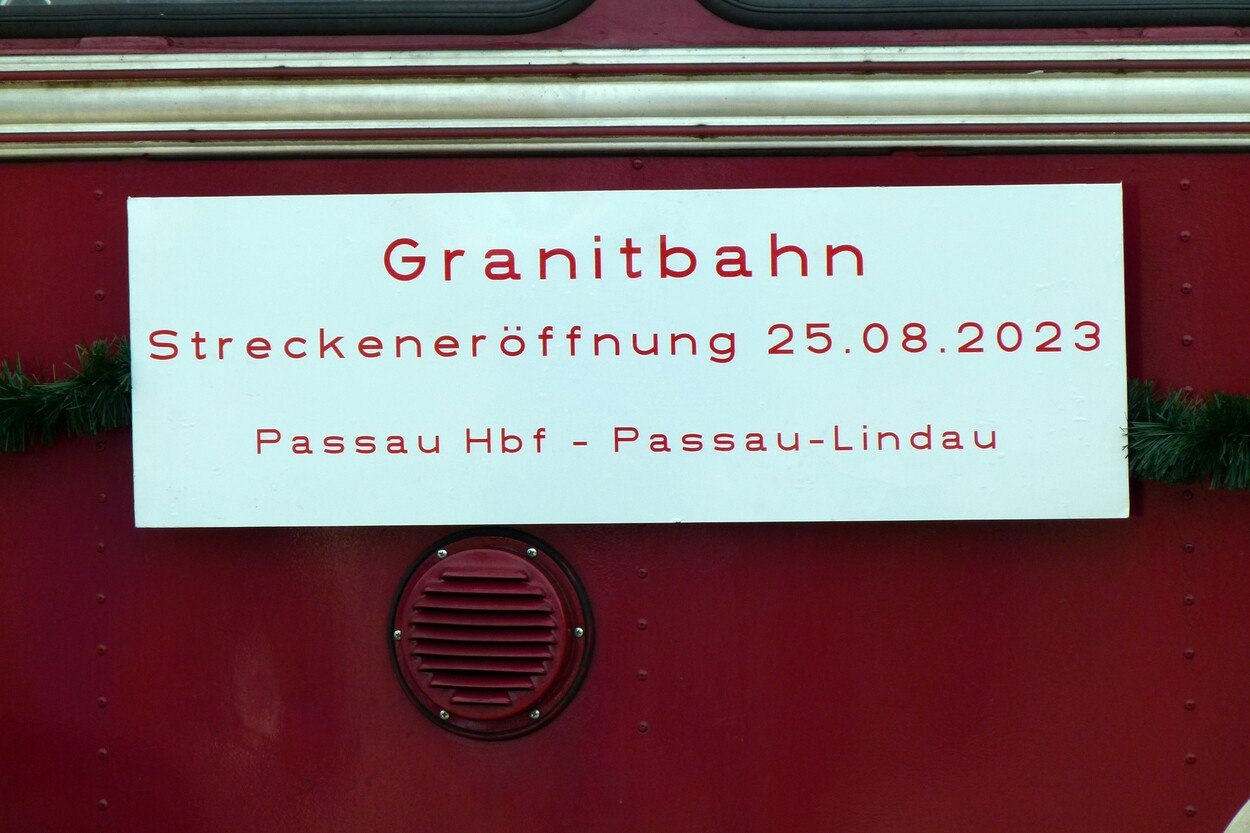 25.08.2023 Eröffnungsfahrt Granitbahn