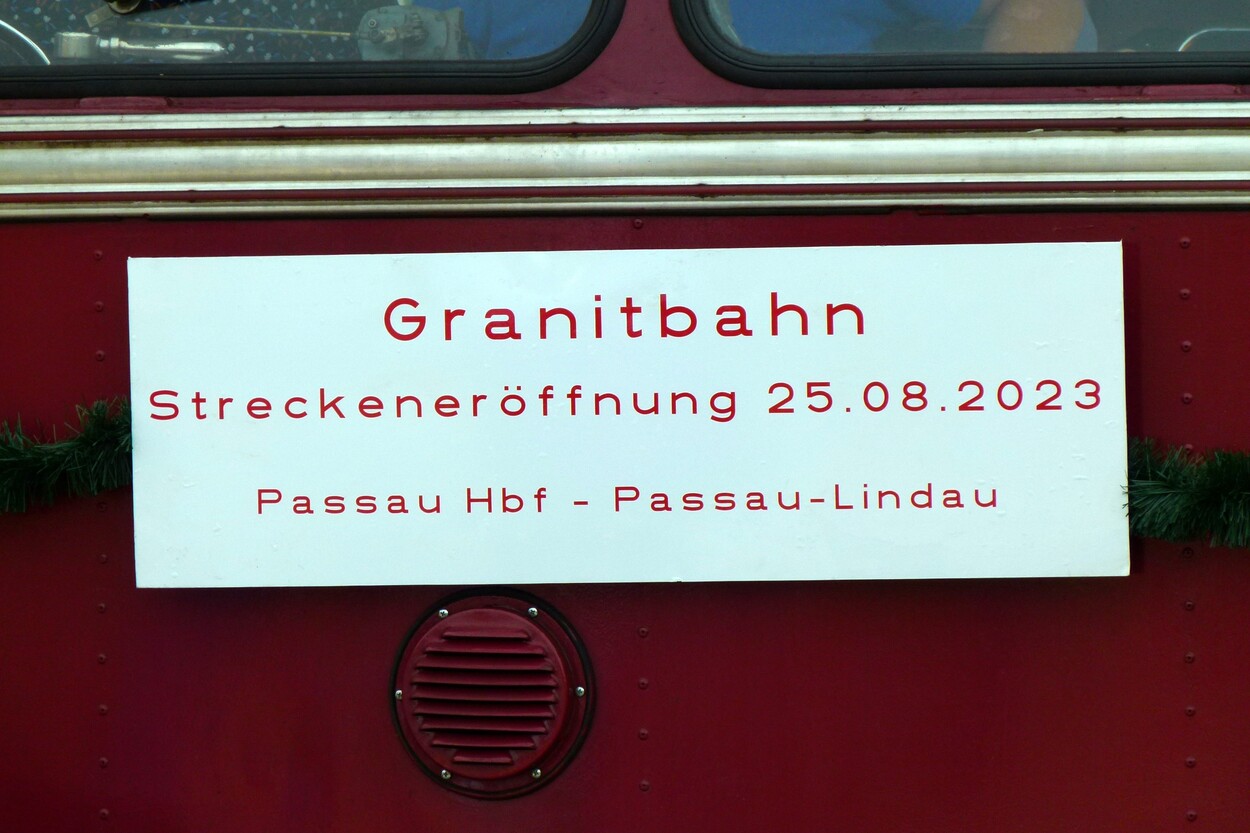 25.08.2023 Eröffnungsfahrt Granitbahn