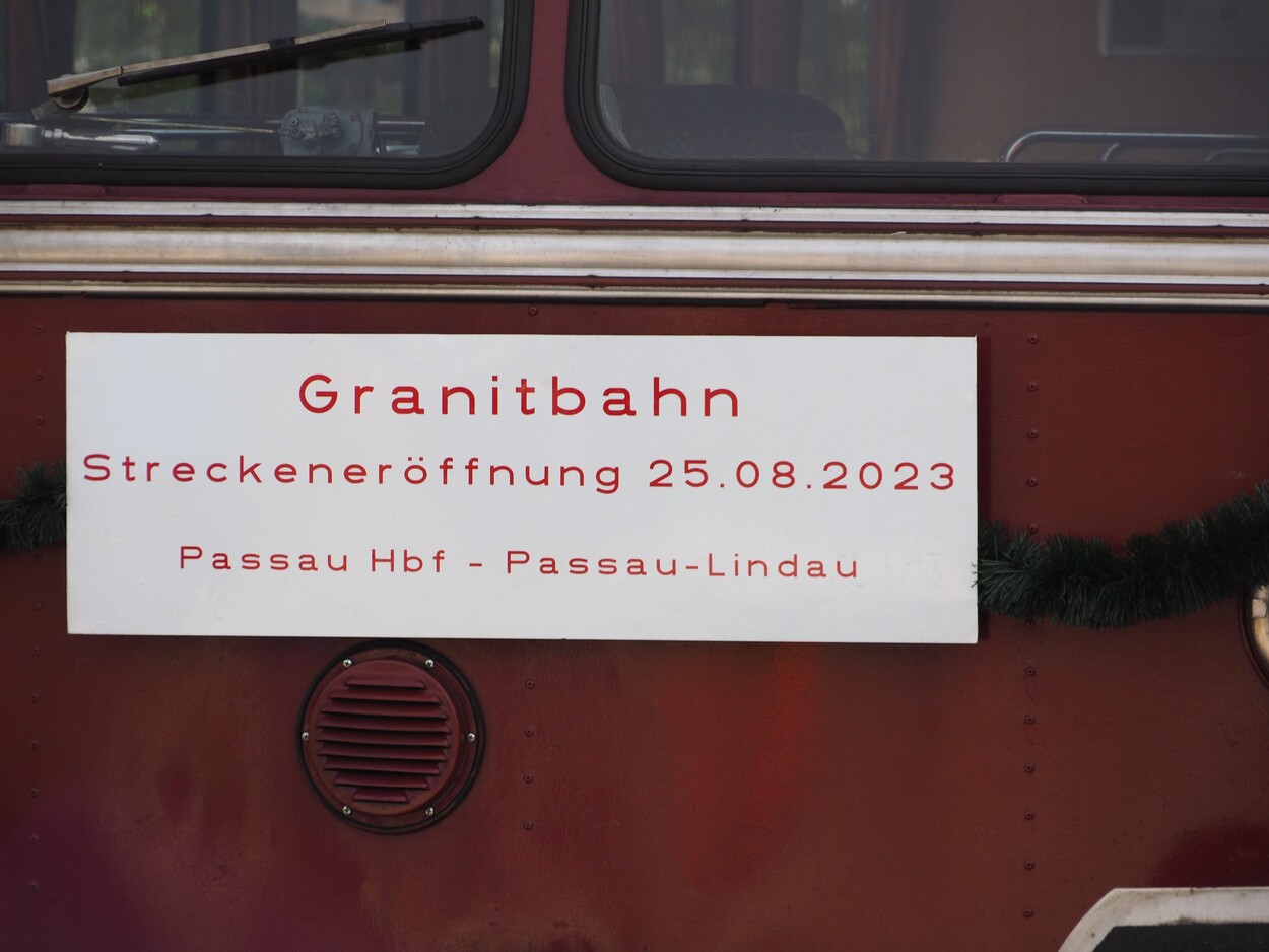25.08.2023 Eröffnungsfahrt Granitbahn