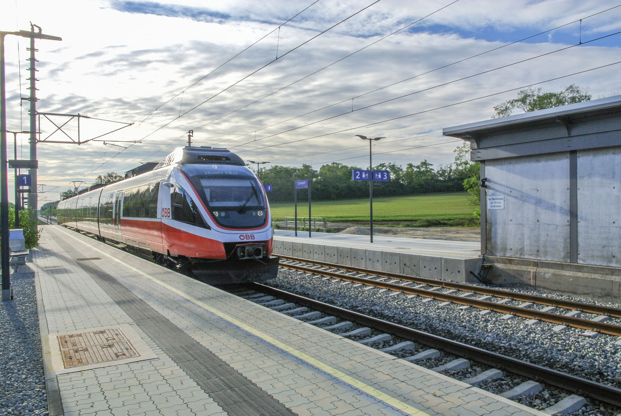 Bahnhof Zurndorf modernisiert