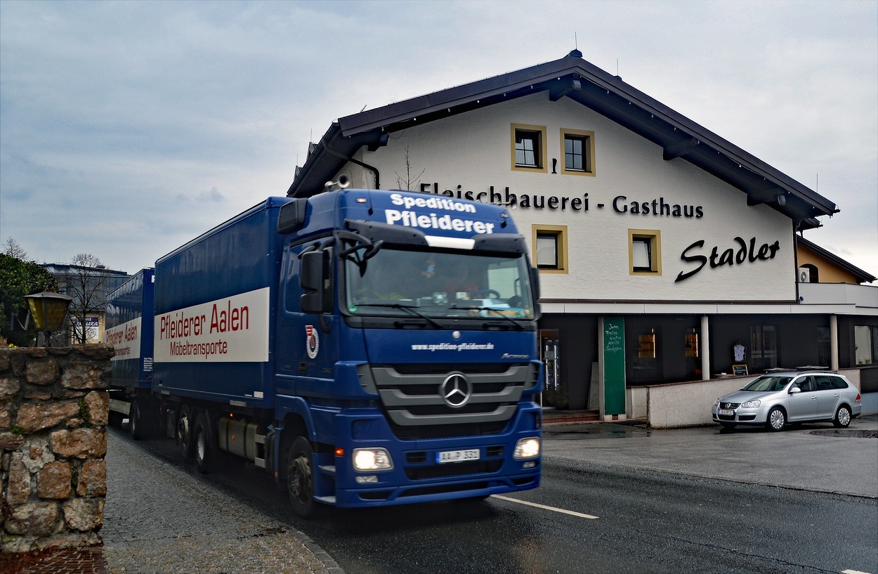 Lkw-Route B 156 mit ständiger Belastung der Bevölkerung