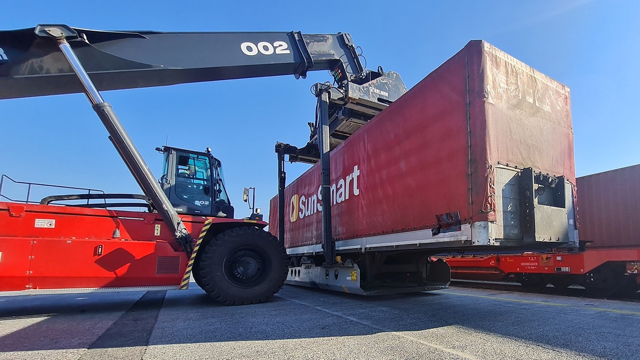 Erster Test-Güterzug aus Ukraine angekommen - Grundstein für TransFER Vienna–Kyiv