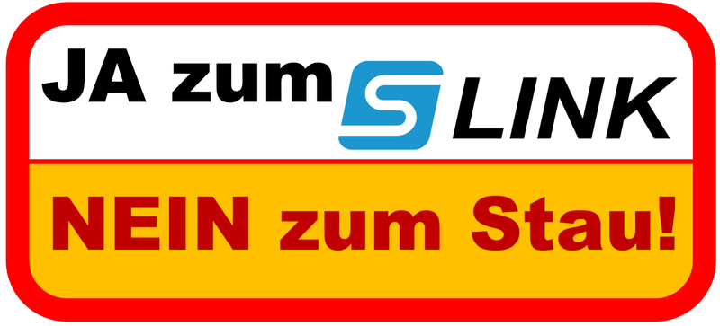 Nein zum Stau, Ja zum S-Link