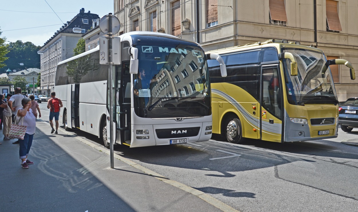 Reisebus-Terminals Salzburg 