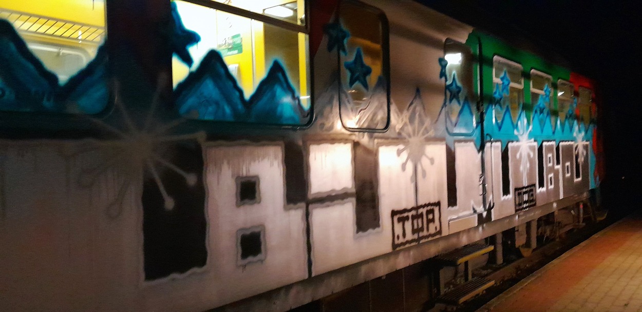 Graffiti-Vandalismus: Schmierereien an der Gleichenbergerbahn