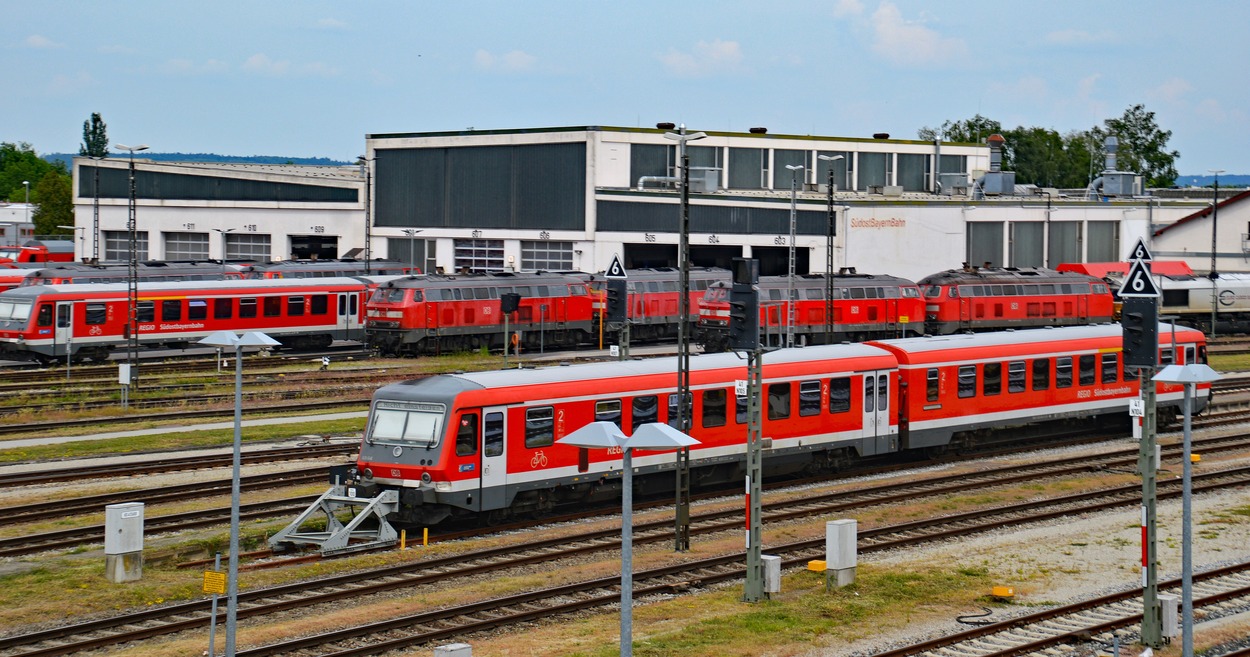 Südostbayerbahn Betriebswerk Mühldorf am Inn