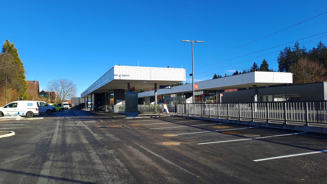 Bahnhof Bürmoos Parkplatz