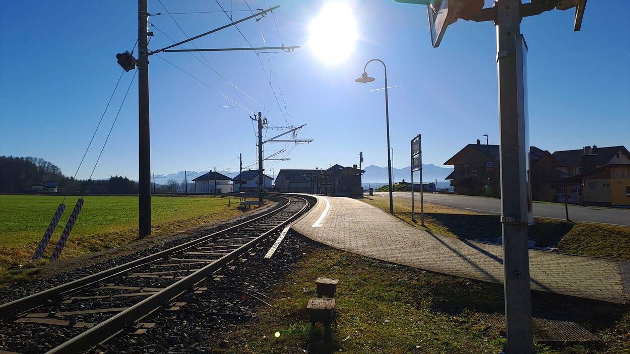 Salzburger Lokalbahn (SLB) Bahnhof St. Georgen bei Salzburg