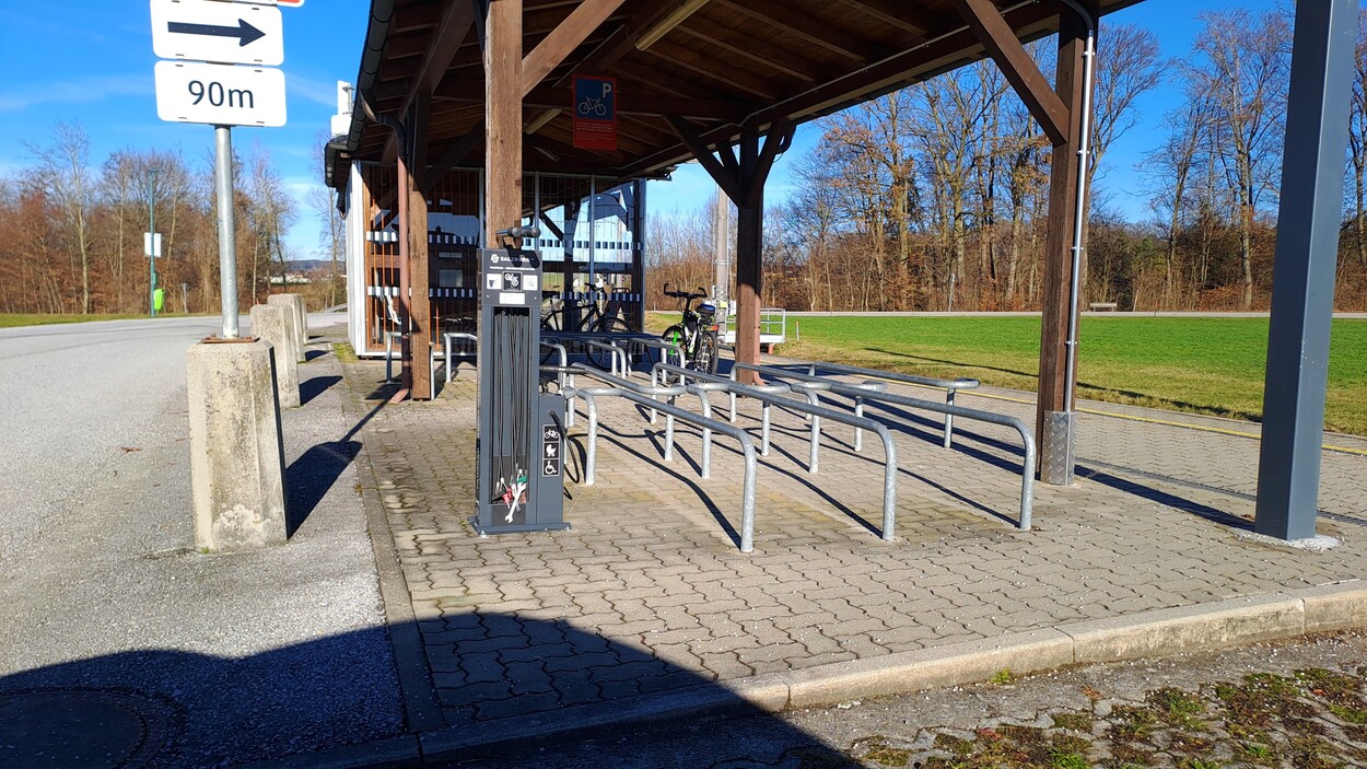 Salzburger Lokalbahn (SLB) Bahnhof St. Georgen bei Salzburg