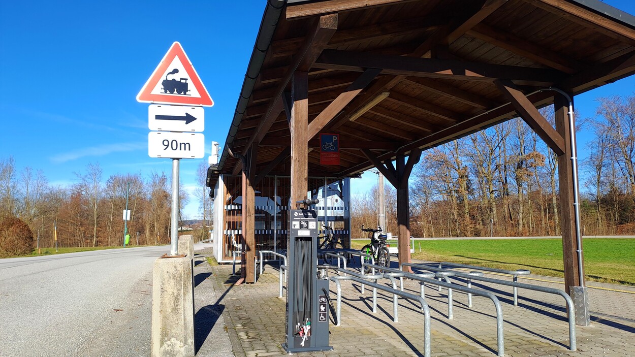 Salzburger Lokalbahn (SLB) Bahnhof St. Georgen bei Salzburg
