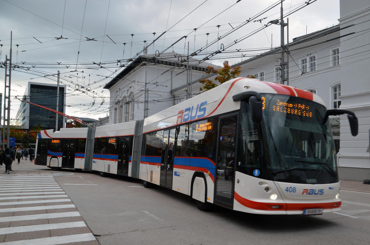 Hess-Doppelgelenkobus in Salzburg