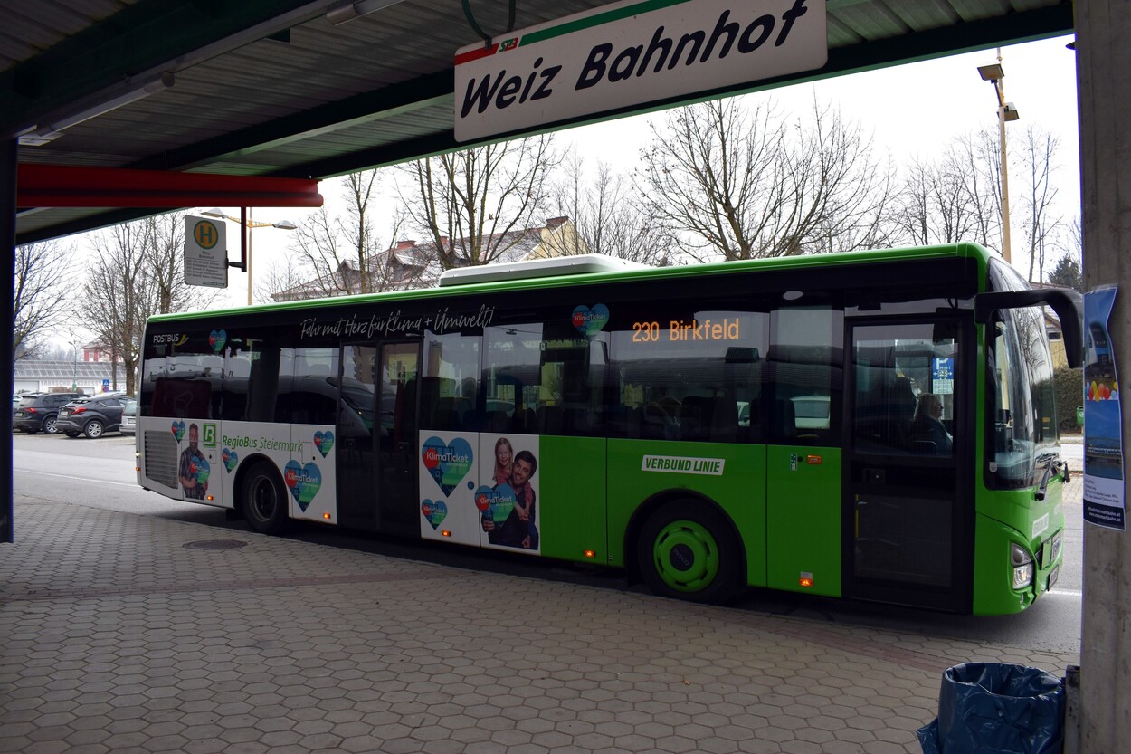 Regionalbusverkehr im Bezirk Weiz