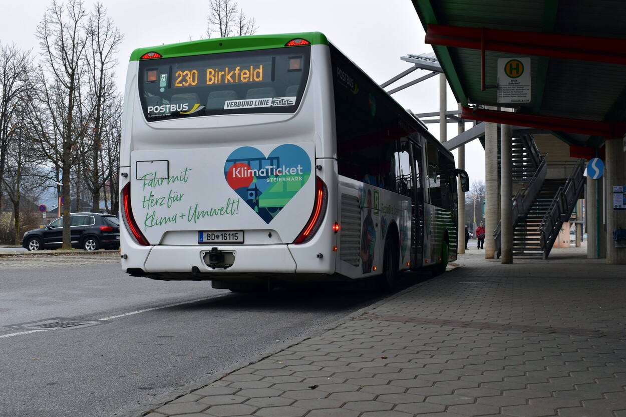 Regionalbusverkehr im Bezirk Weiz