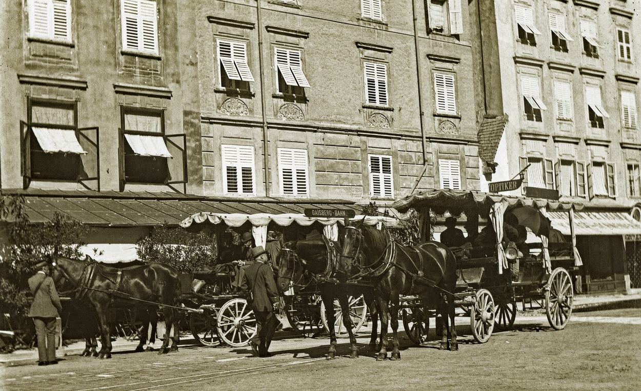 Carl von Frey - historische Fotos von Salzburg