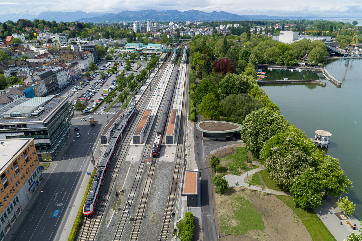 Modern, barrierefrei und am Puls der Zeit: neue Hypo-Unterführung am Bahnhof Bregenz geht in Betrieb