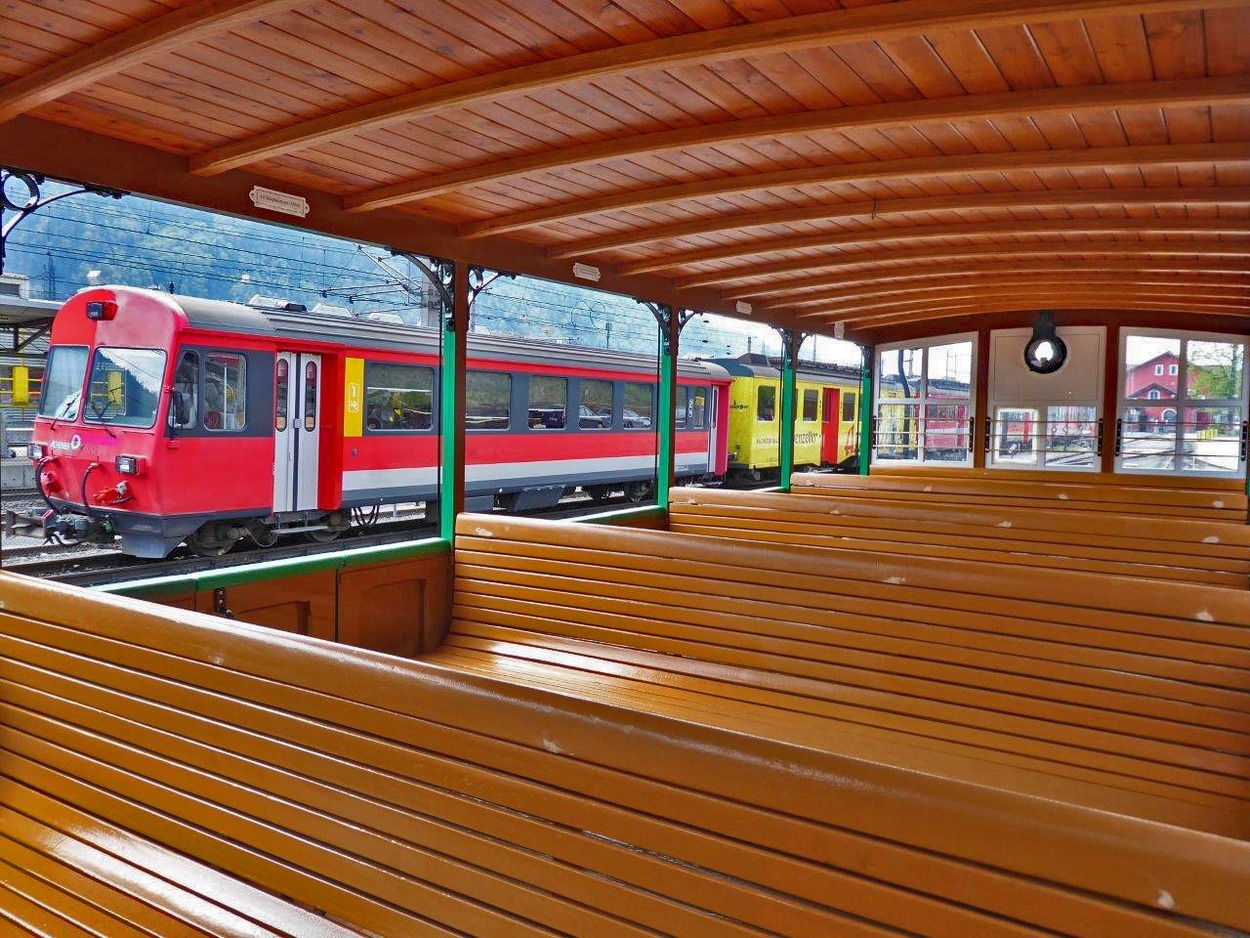 Achenseebahn restaurierte  Fahrzeuge