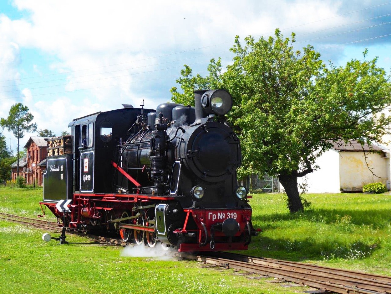 lettische Schmalspurbahn Gulbene (Alt Schwanenburg) - Aluksne (Marienburg) 