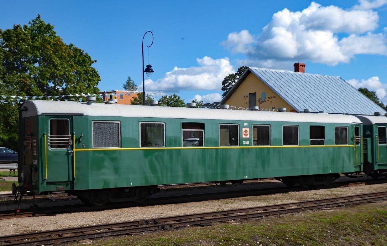 lettische Schmalspurbahn Gulbene (Alt Schwanenburg) - Aluksne (Marienburg) 