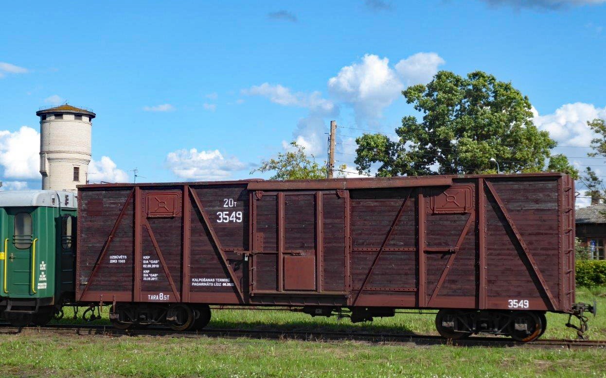 lettische Schmalspurbahn Gulbene (Alt Schwanenburg) - Aluksne (Marienburg) 