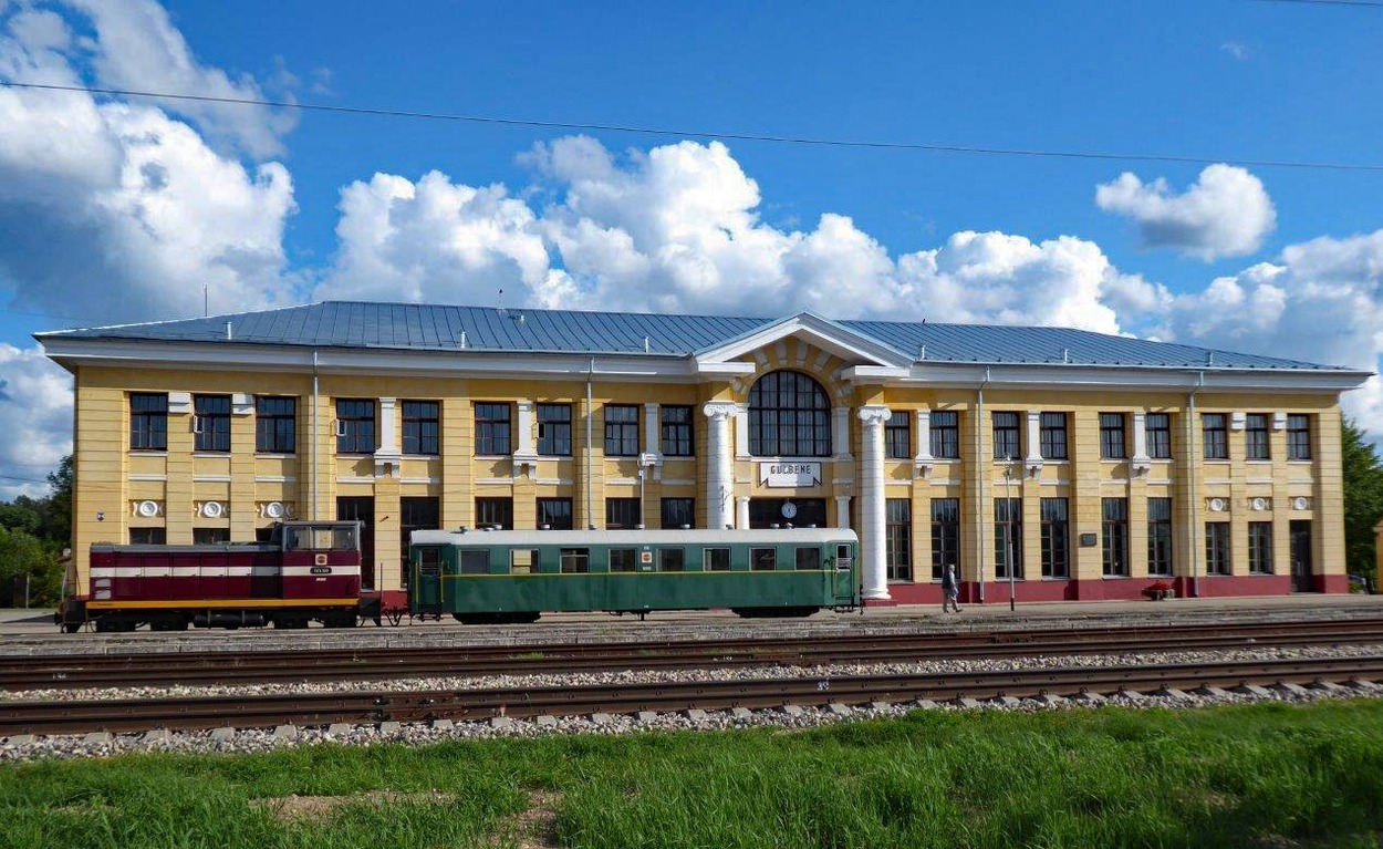 lettische Schmalspurbahn Gulbene (Alt Schwanenburg) - Aluksne (Marienburg) 