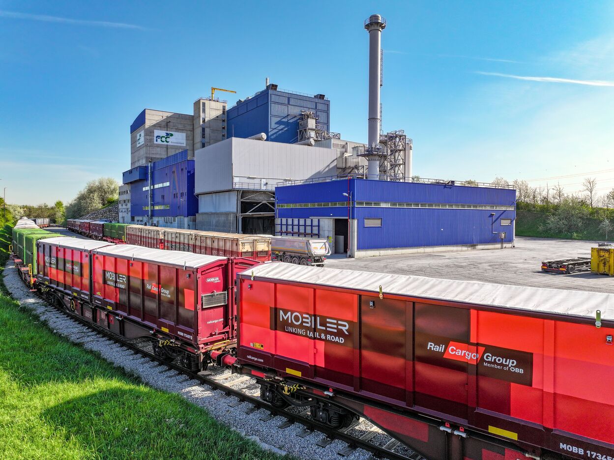 Abfalltransporte: ÖBB Rail Cargo Group und FCC Austria Abfall Service AG