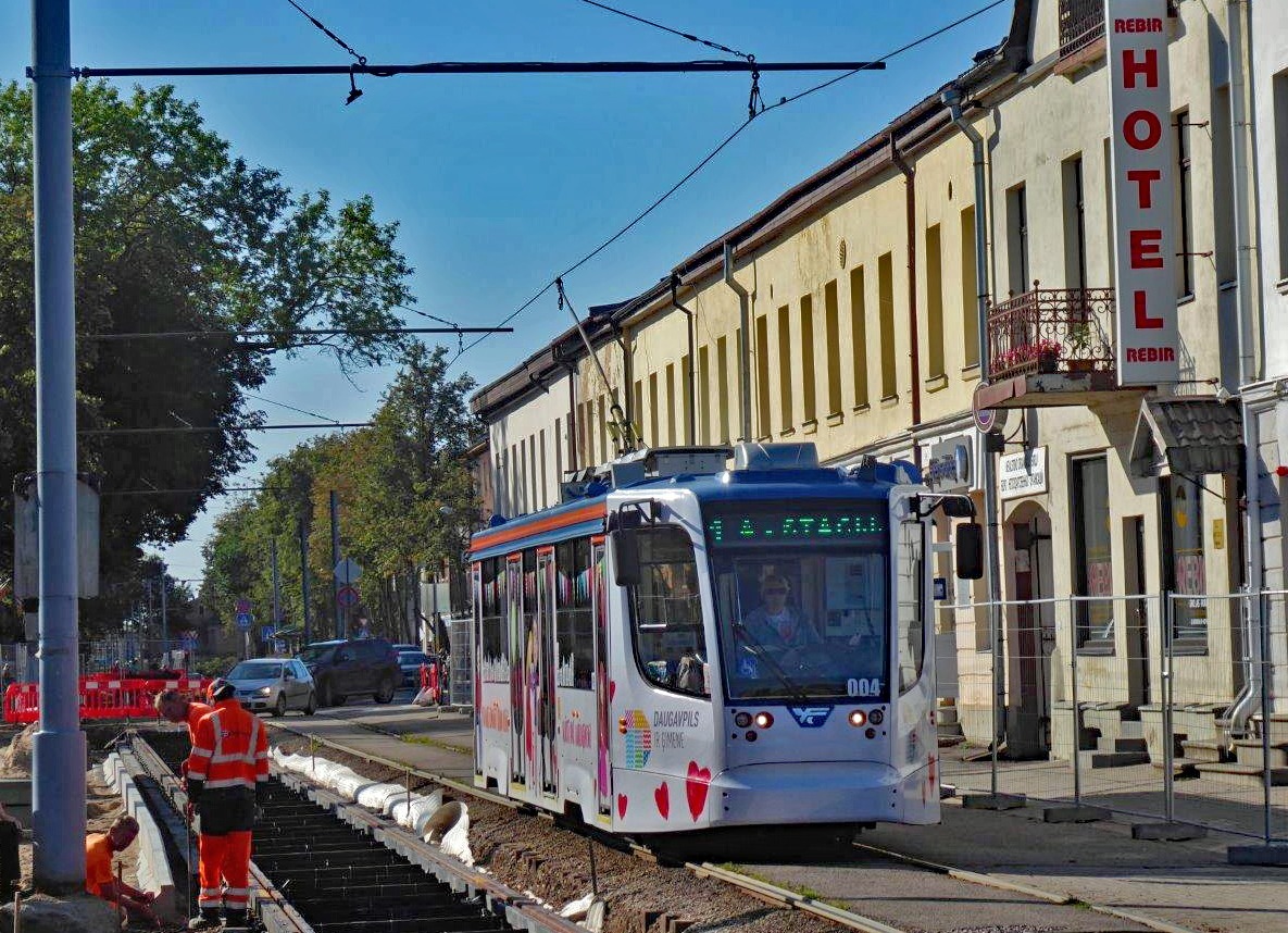 Straßenbahn Daugavpils/Dünaburg - Lettland