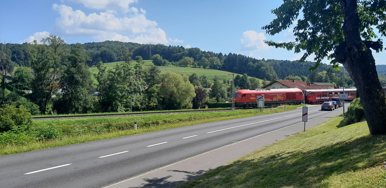 ÖBB Railchecker 99-75 100 zwischen Feldbach und Oedt