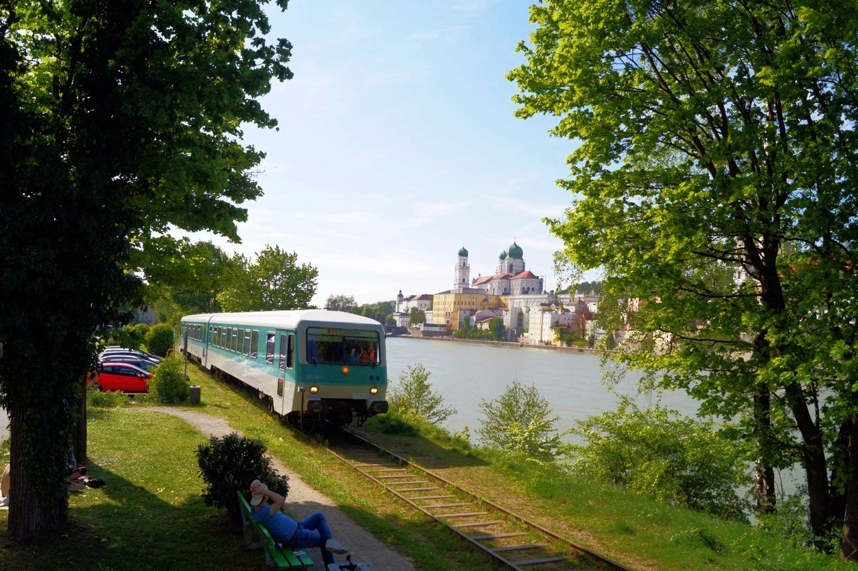 Wagengarnitur der Ilztalbahn