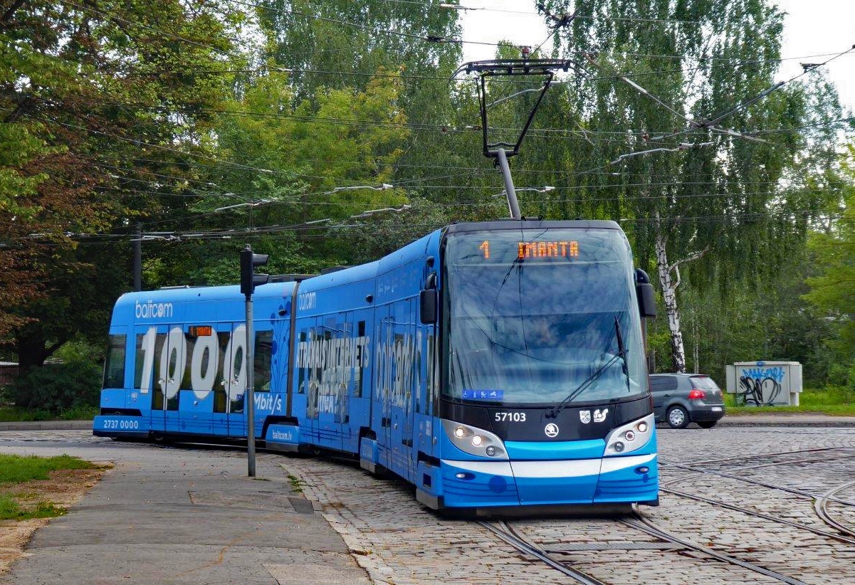 Straßenbahn Riga Lettland