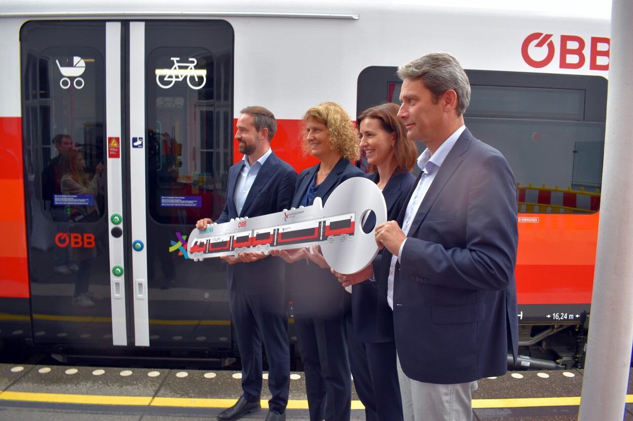 Neue Nah- und Regionalverkehrszüge für Salzburg