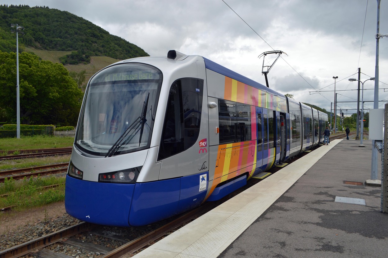 TramTrain Mulhouse/Frankreich