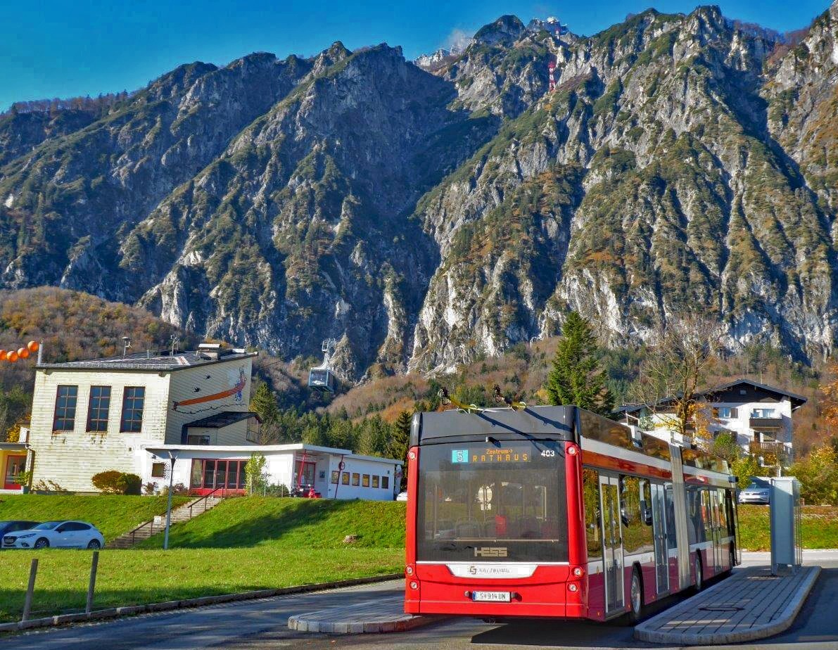 Obus 5 Richtung Grödig