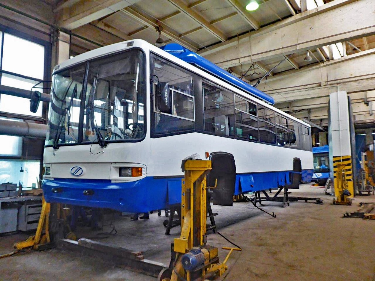 Trolleybus St.Petersburg Rußland