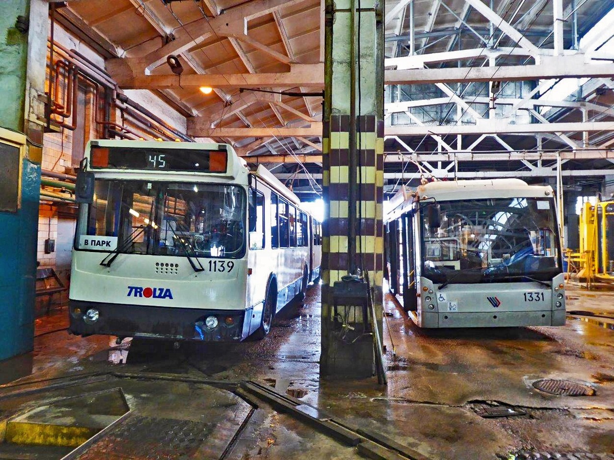 Trolleybus St.Petersburg Rußland