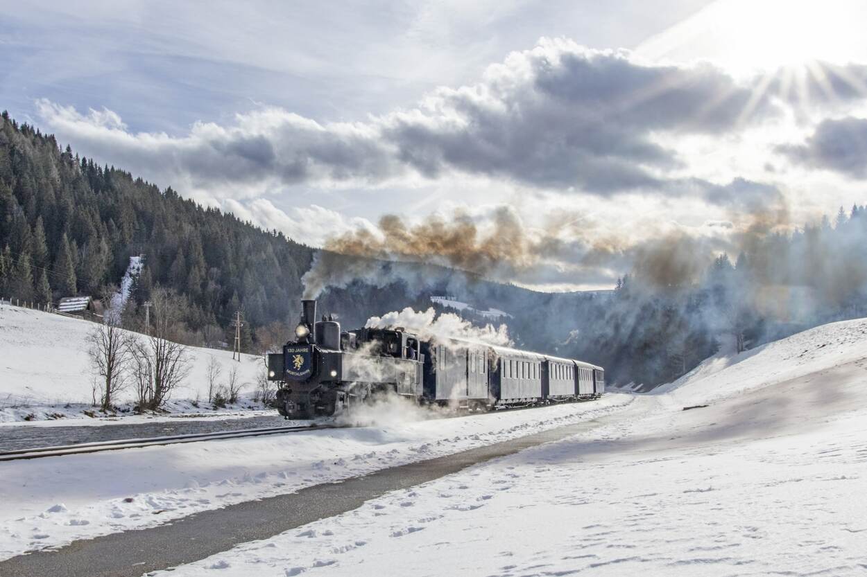 Ein besonderer Besuch auf der Murtalbahn