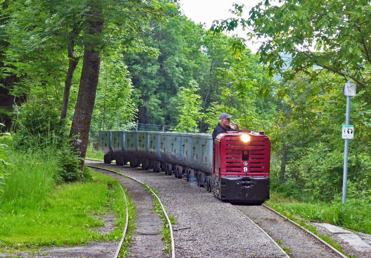 Kohlenbahn-Bahnhof Scheiben 