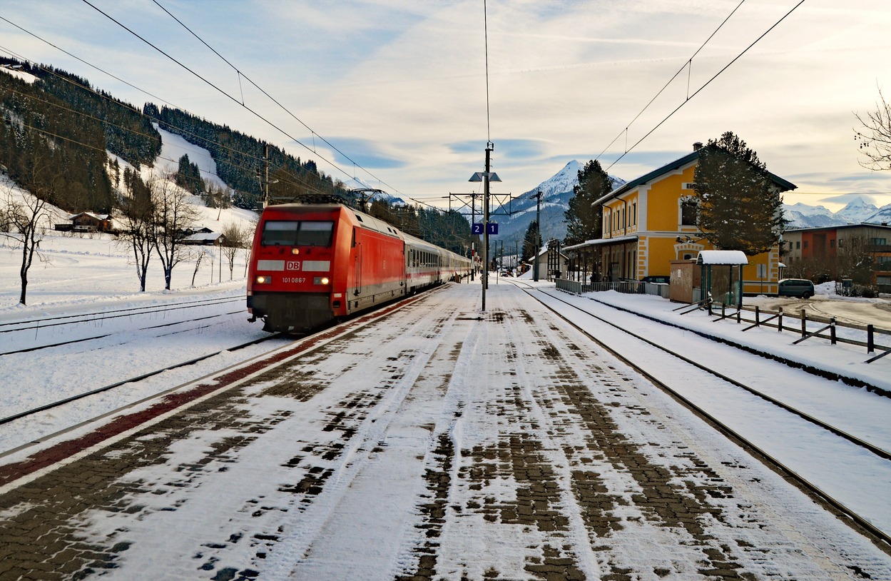 Bahnhof Eben in Pongau