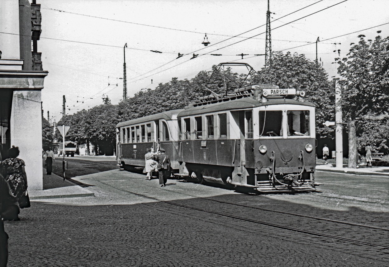 SETG Rote Elektrische Südlinien historische Fotos