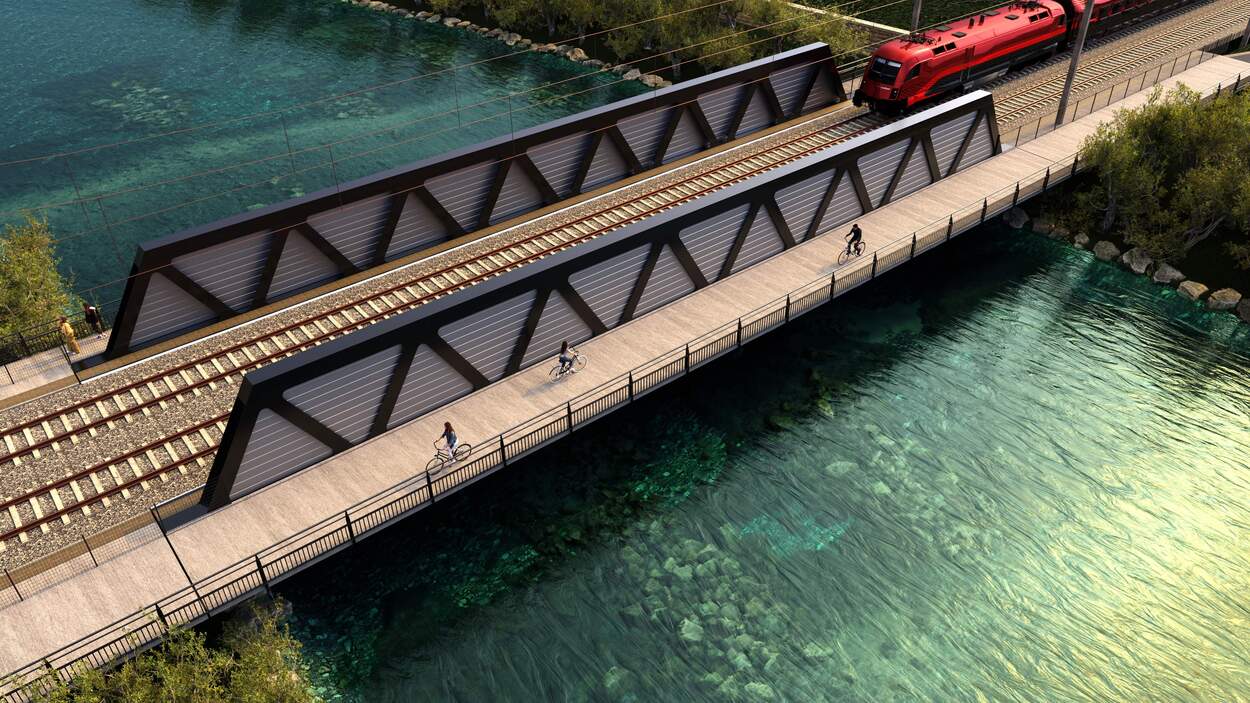 Visualisierung - Lieserbrücke 