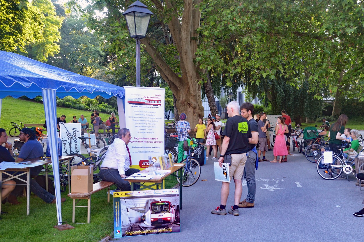Bahn & Bus, Rad & Fuß im Kurpark