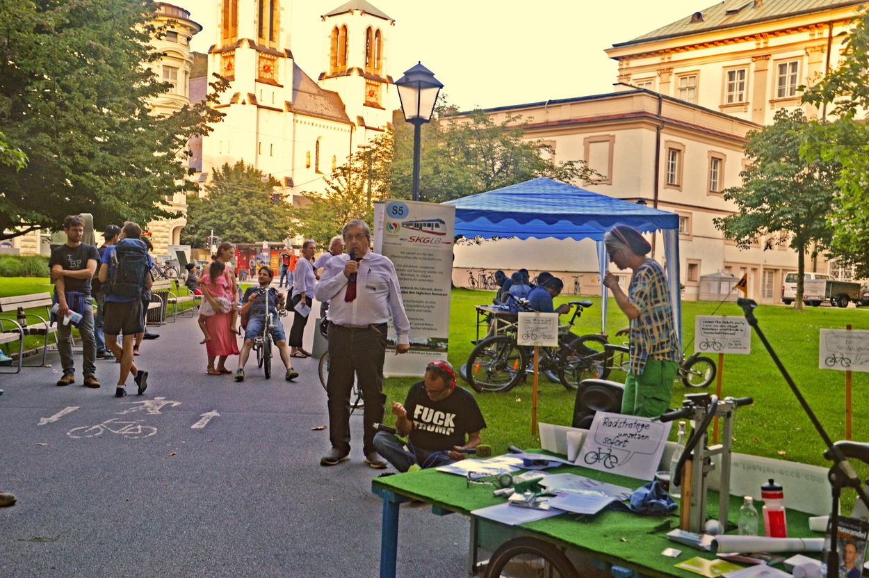 Bahn & Bus, Rad & Fuß im Kurpark