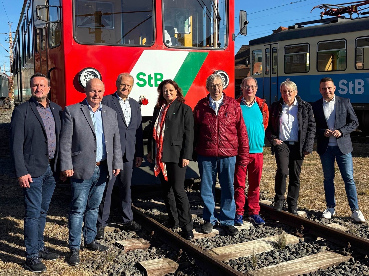 Freude über den fixen Weiterbetrieb der Gleichenberger Bahn im Jahr 2026