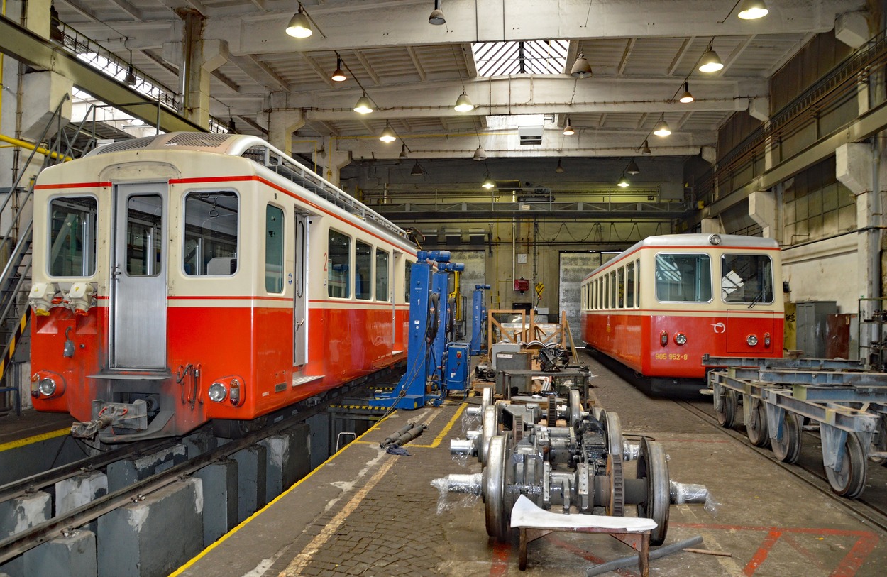 Überstellung Tschirmerbahn-Wagen ins Depot Poprad