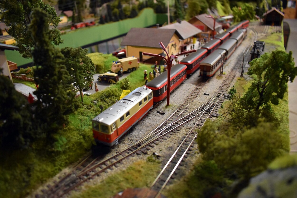 Modellbahn des Club SKGLB