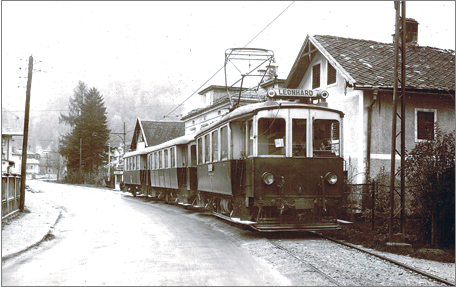 historische Aufnahmen Rote Elektrische