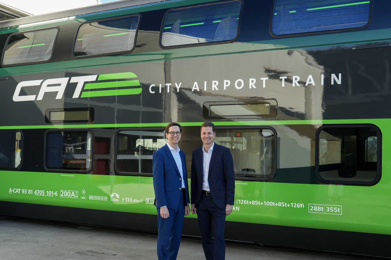 City Airport Train verkehrt ab Herbst 2027 mit neuen Zügen