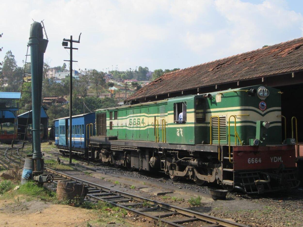 Nilgiri Mountain Railway, Flachstrecke